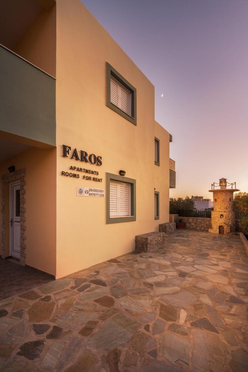 Faros Apartments Xerokampos  Eksteriør bilde