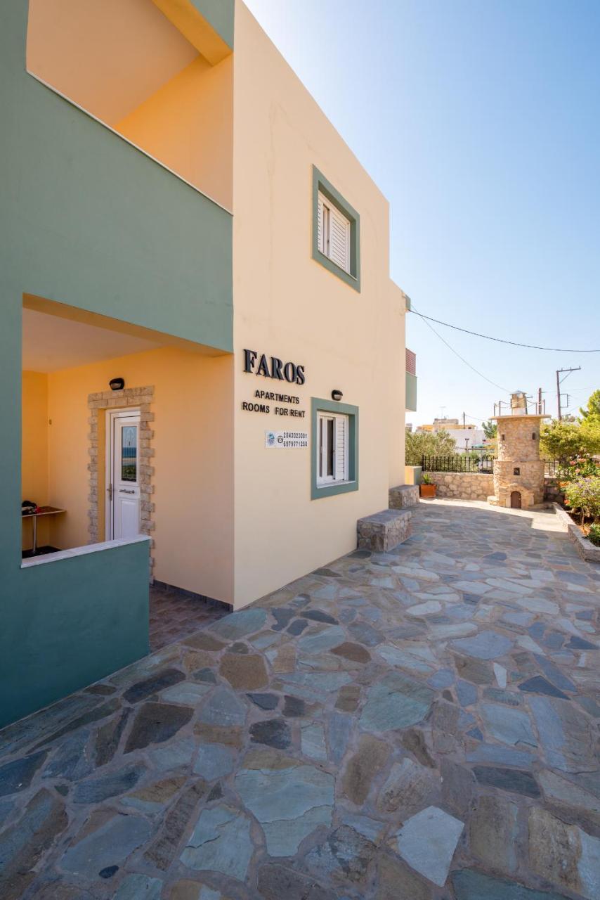 Faros Apartments Xerokampos  Eksteriør bilde