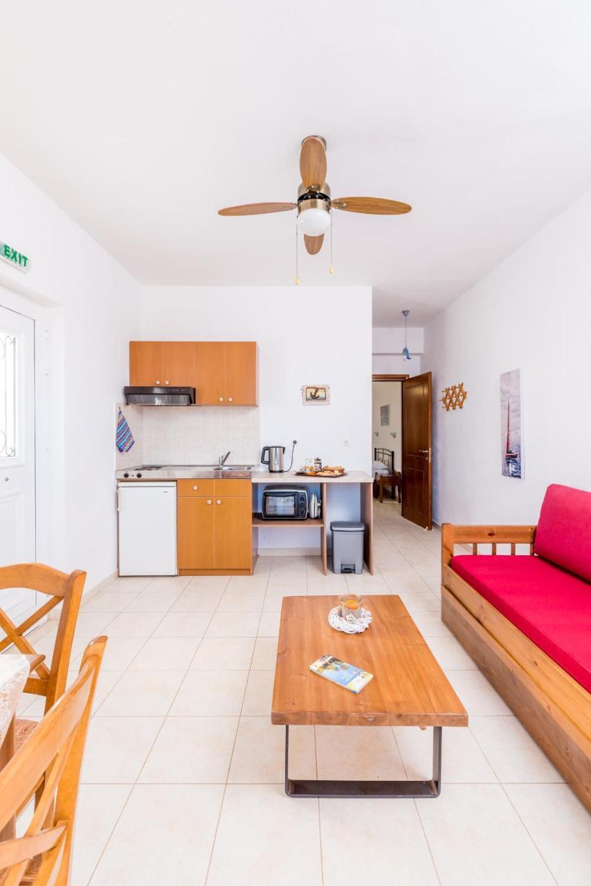 Faros Apartments Xerokampos  Eksteriør bilde