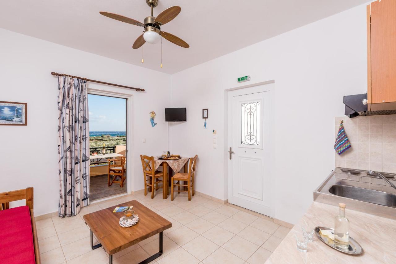 Faros Apartments Xerokampos  Eksteriør bilde